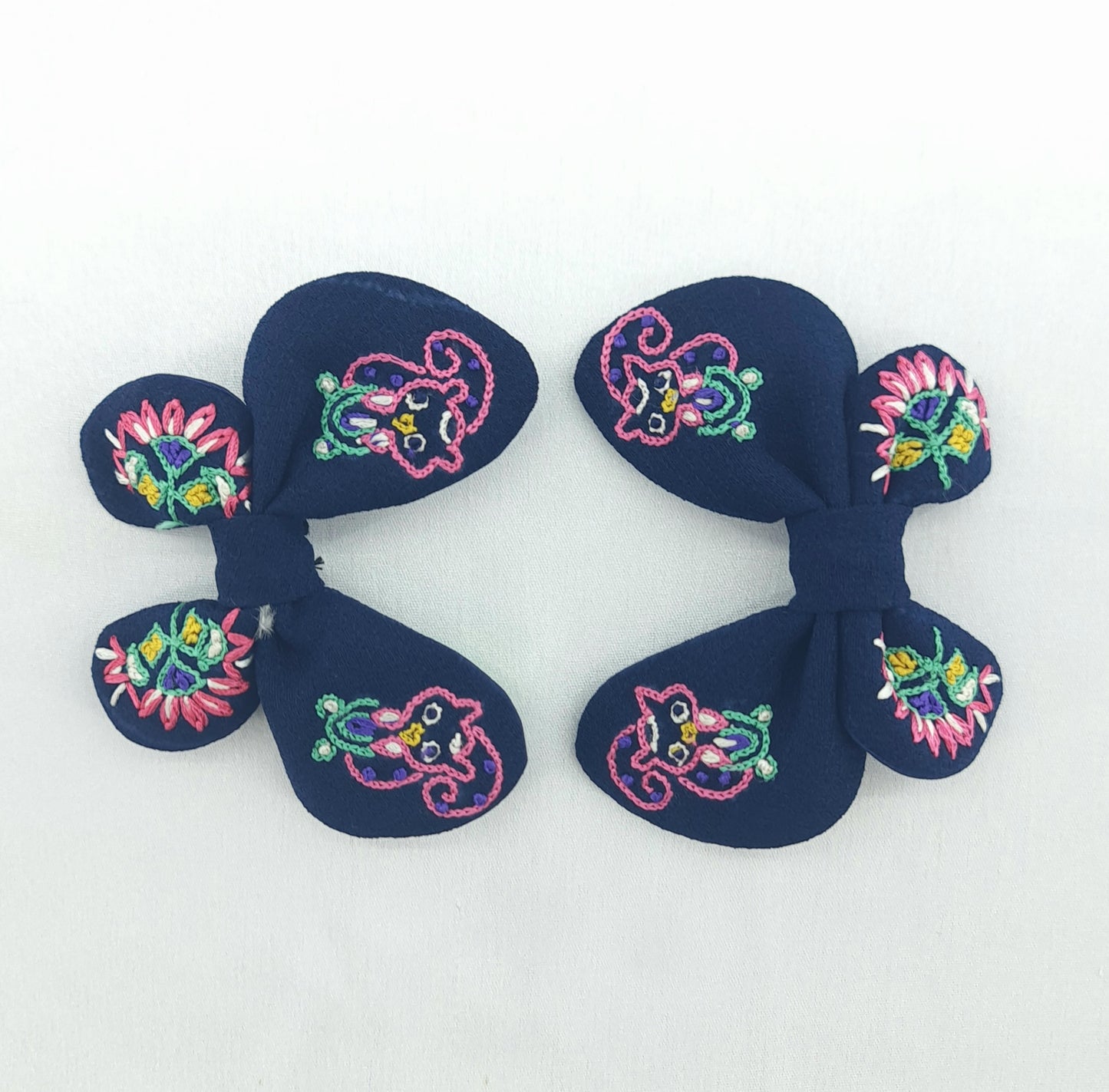 Butterfly-Bow with Squirrel Combo (Pink)